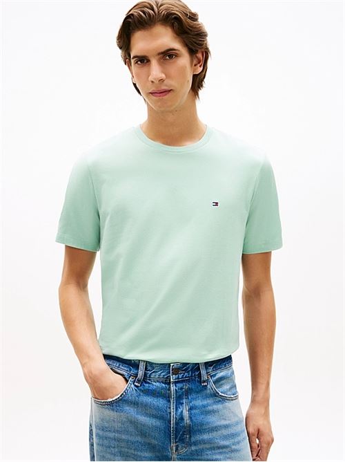 ess seasonal reg fit solid tee TOMMY HILFIGER | MW0MW39995MAI
